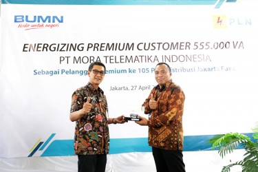 Peresmian layanan Premium PLN