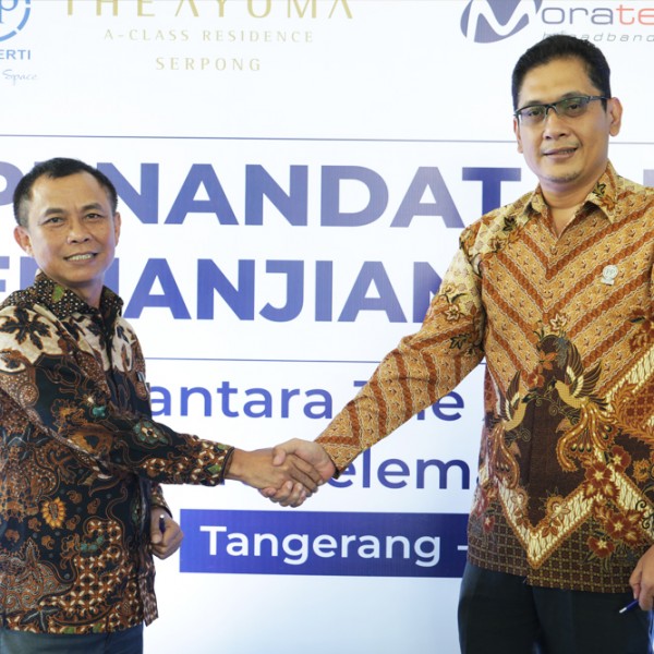 Penandatanganan Perjanjian Kerjasama The Ayoma dan Moratelindo