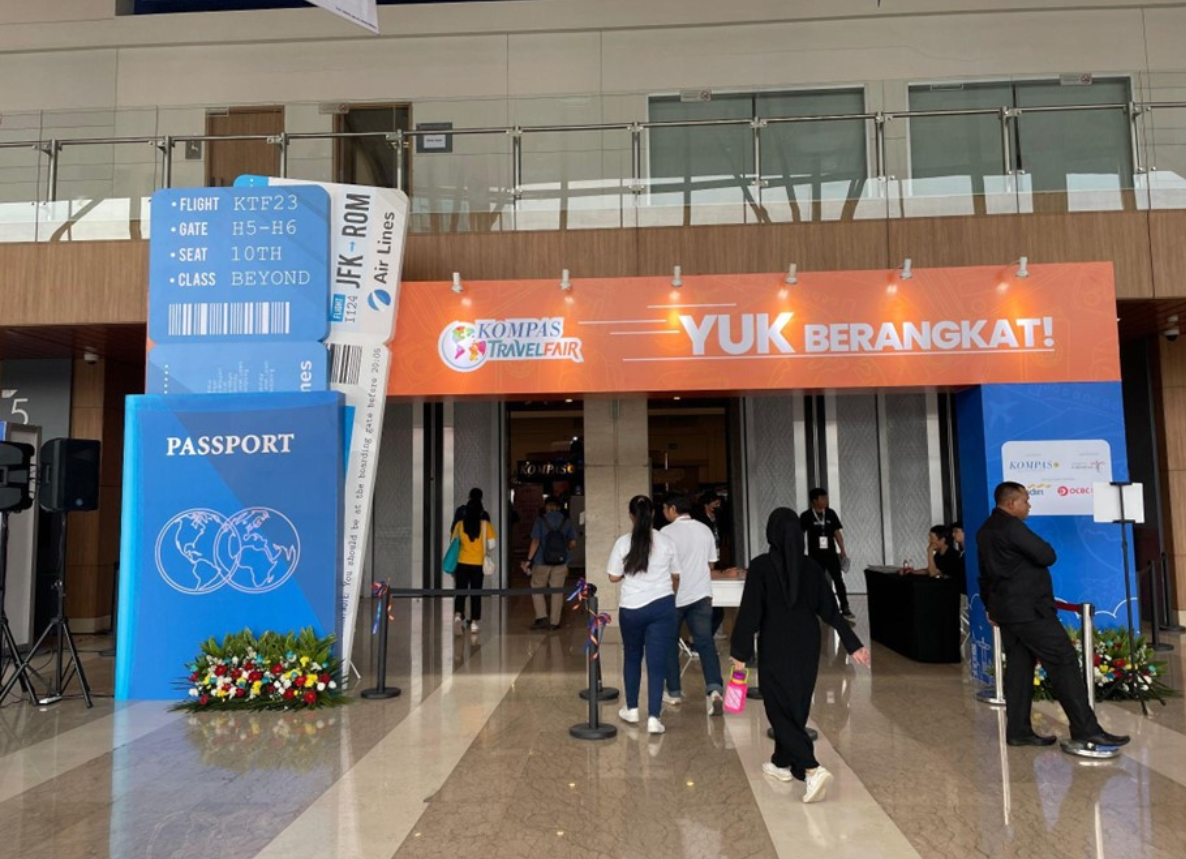 Oxygen.id hadir dalam acara Kompas Travel Fair 2023