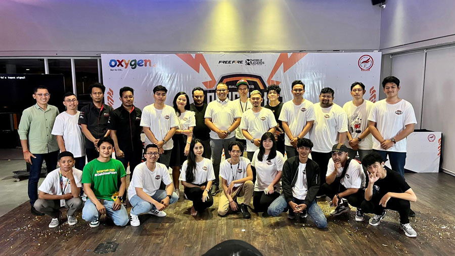 Oxygen Sukses Gelar Turnamen Esport di Bali
